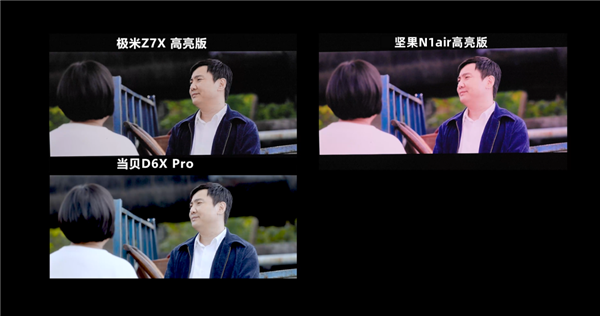 7X高亮版和坚果N1 Air高亮版怎么选 看实测PG电子游戏麻将胡了当贝D6x Pro、极米Z(图4)